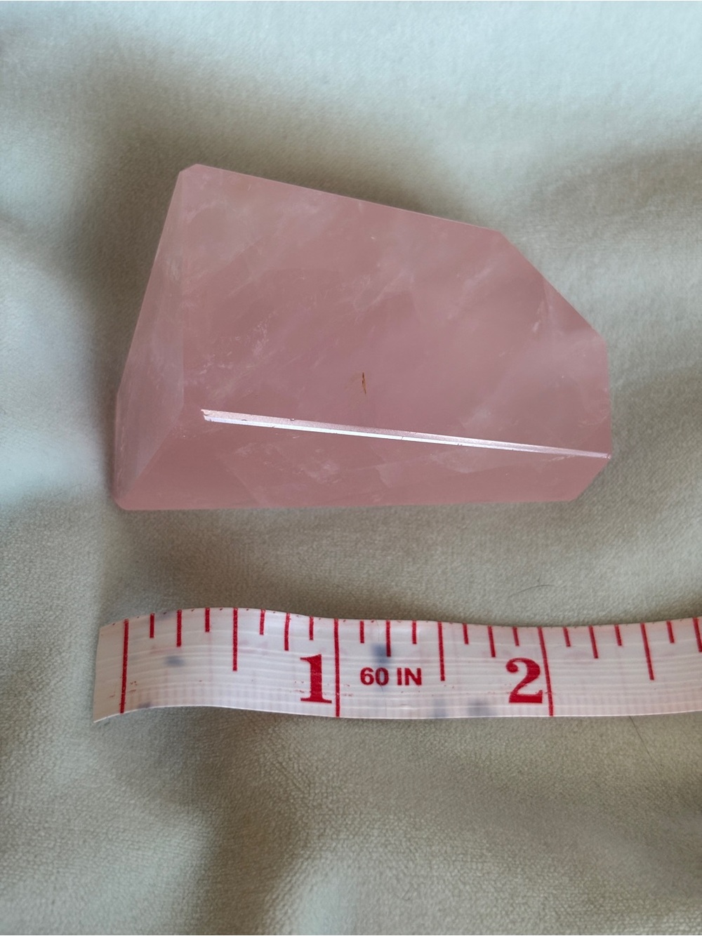 Rose Quartz Freeform - Picture 2 of 3